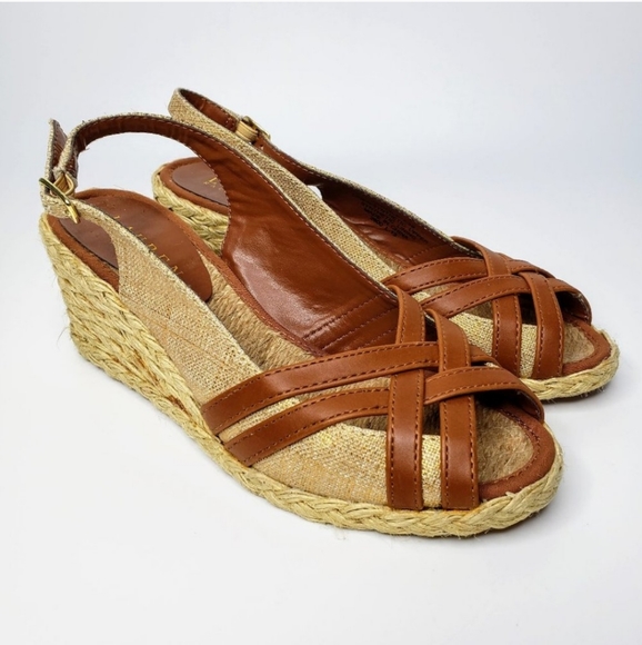 Ralph Lauren Candice Wedge Sandal 